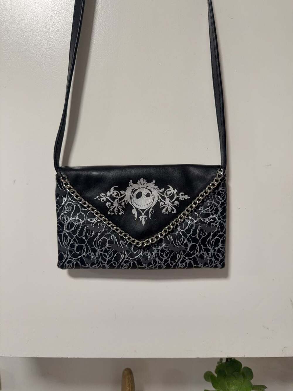 Disney The Nightmare Before Christmas Jack Skellington Envelope Crossbody Bag